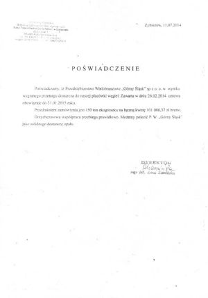 2014-07-11 Dostawa Węgla Zybiszów 